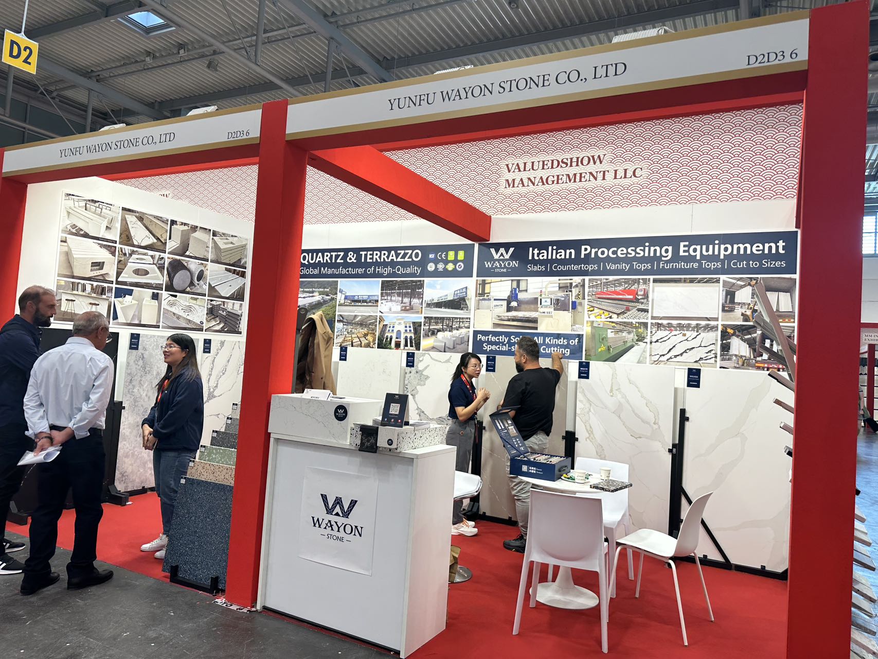 Wayon Quartz Stone | Marmomac good show!