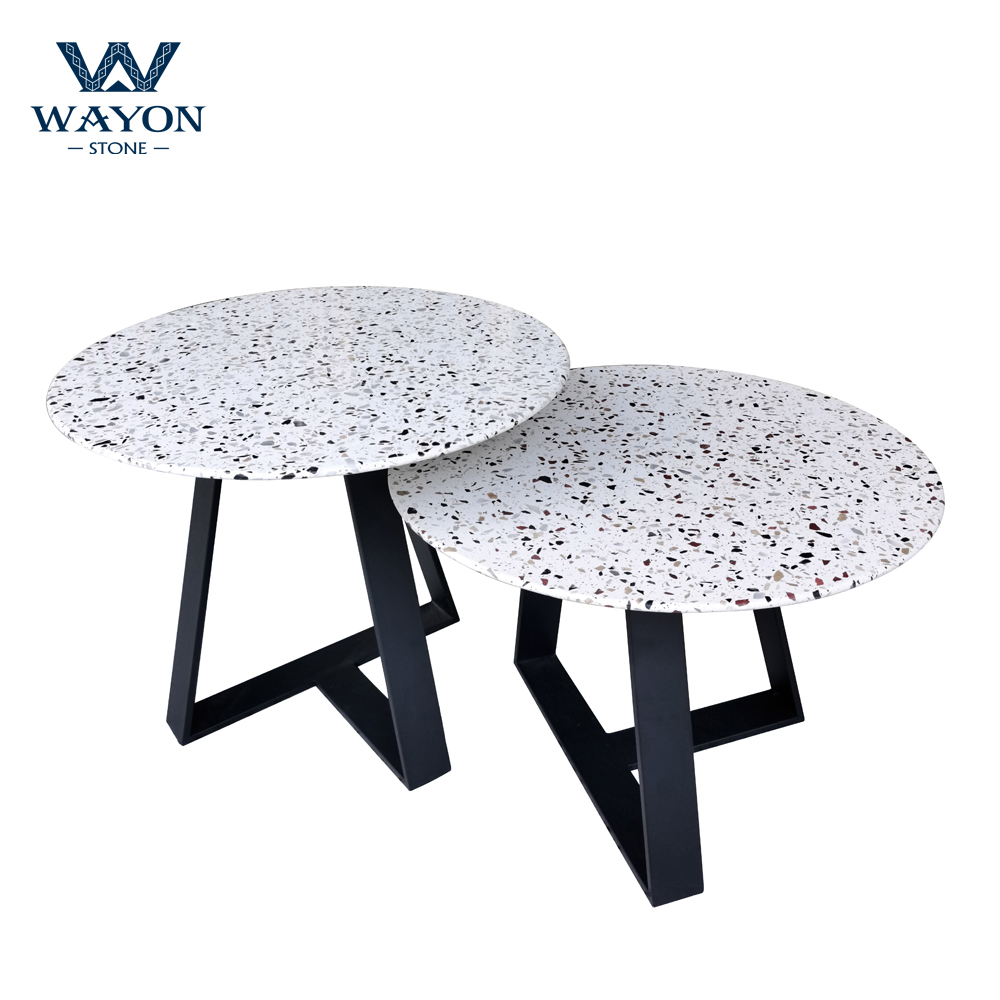 Terrazzo furniture is a new trend in the future.