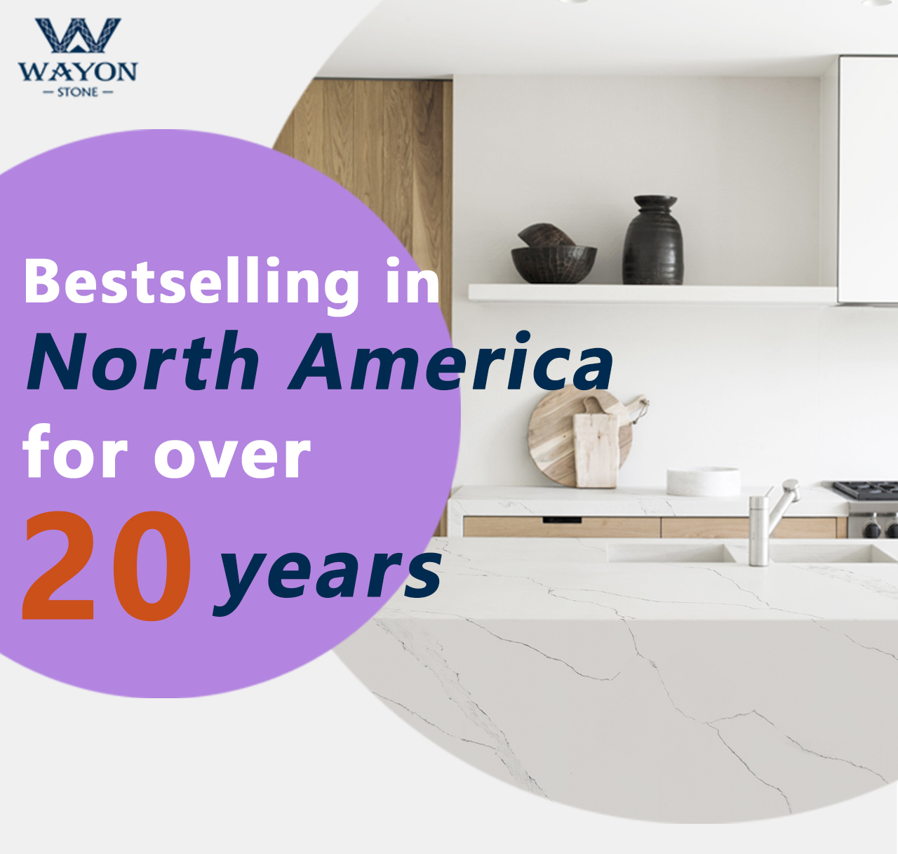 Quartz stone export |Wayon Stone bestselling in North America for more than 20 years