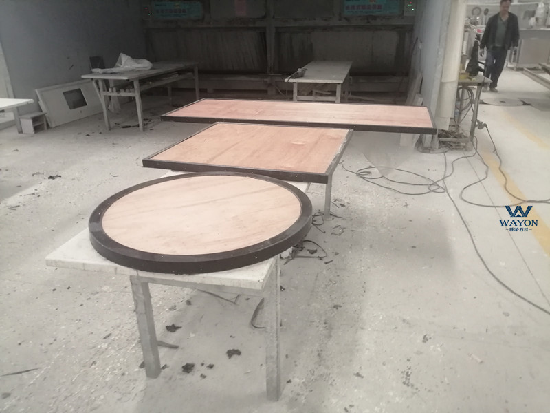 Quartz table tops