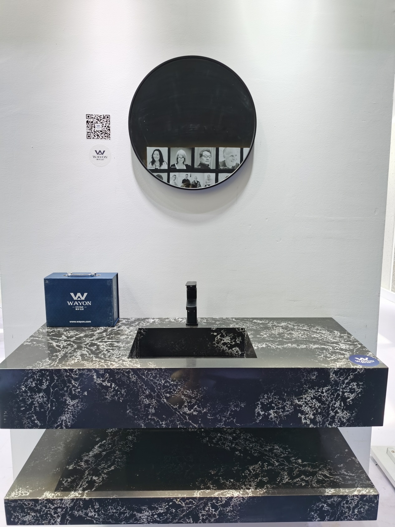 Custom Quartz Terrazzo Vanity Tops - Wayon High-Quality Production