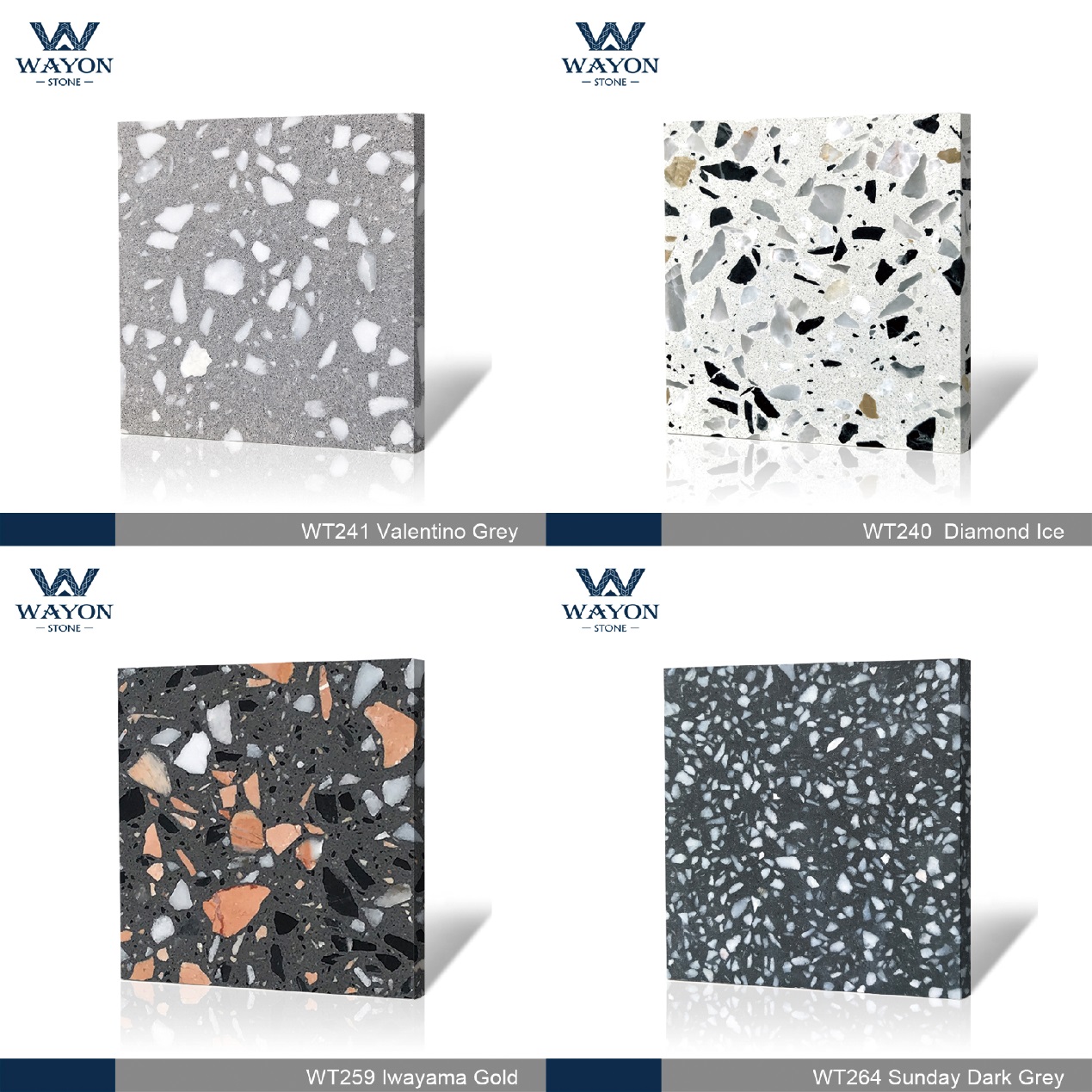 Four popular terrazzo in engineering projects.