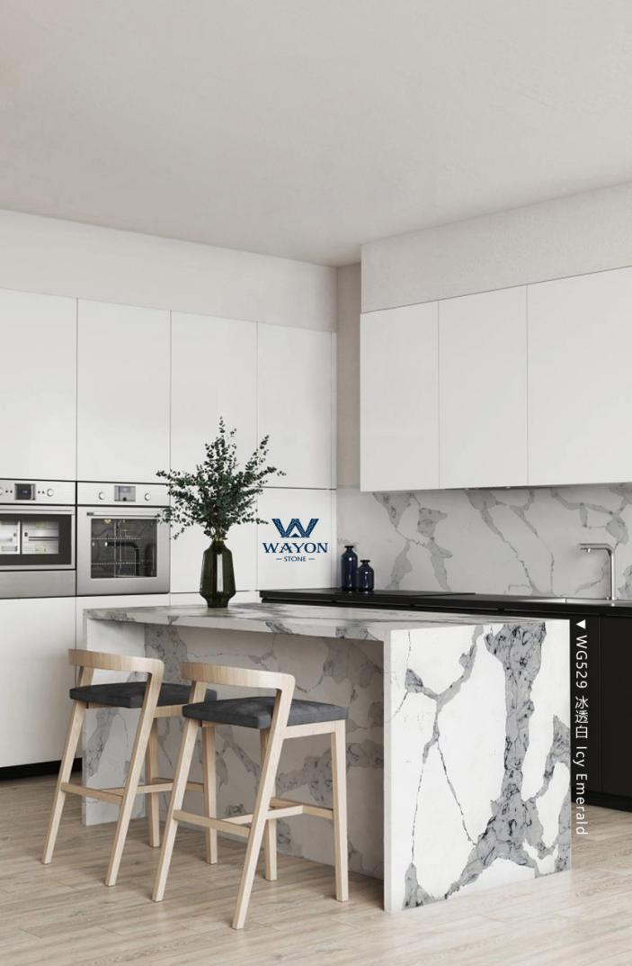 Durable Kitchen Quartz Countertops | Acid-Resistant Quartz by Wayon Stone