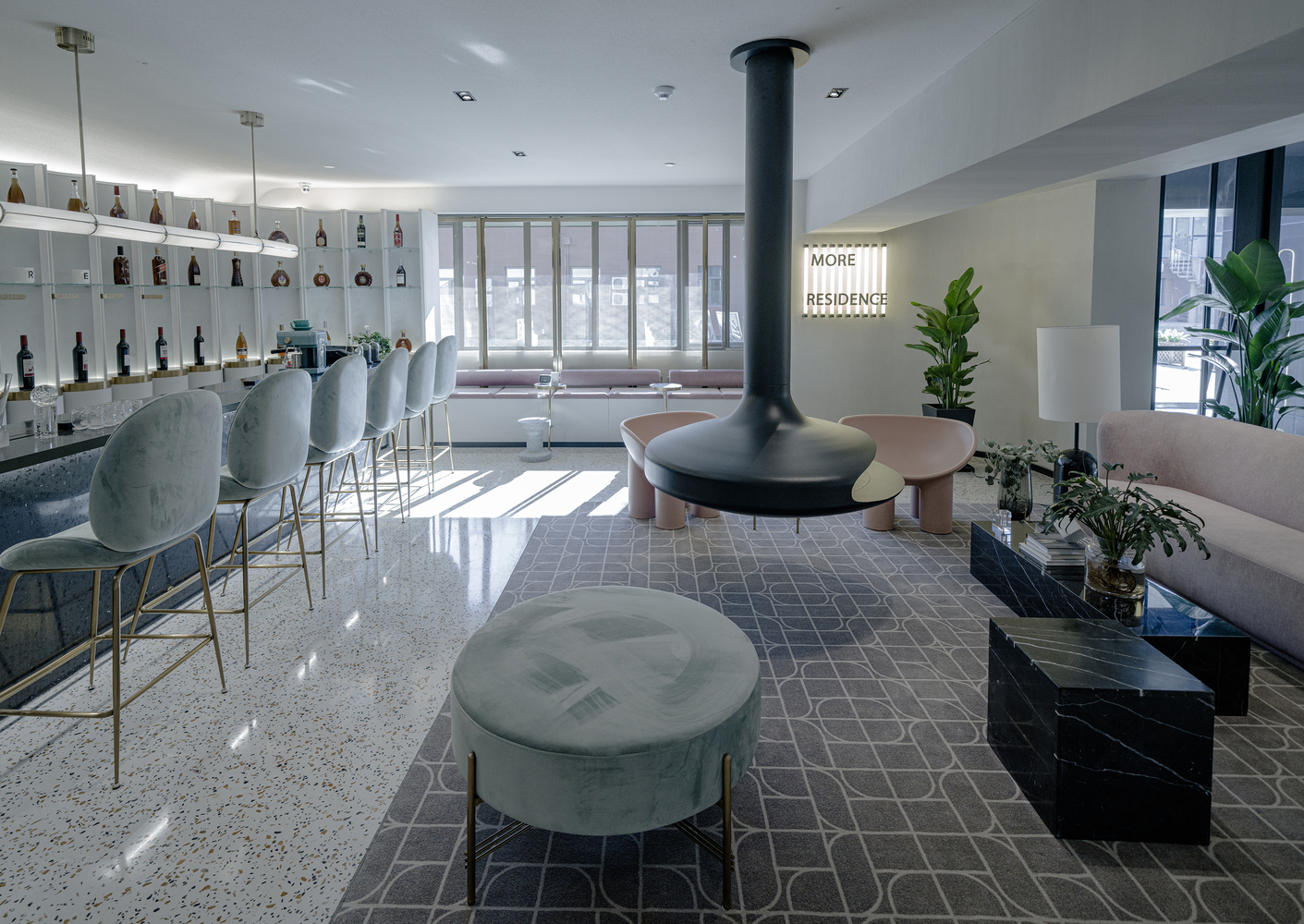 Wayon Terrazzo Flooring Project Case|Coordinates Beijing Moore Apartment