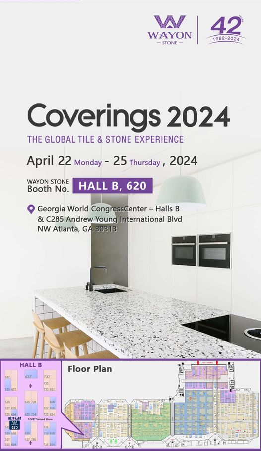 [Coverings 2024] High Quality Stone Products | Wayon Stone