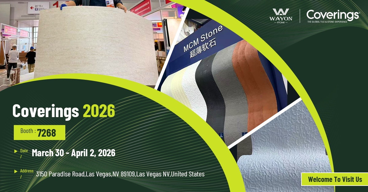 Discover Flexible Stone Solutions at Coverings 2026