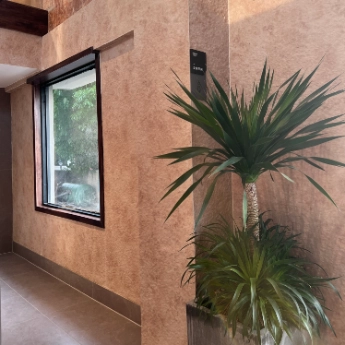Hotel interior wall surfaces Wayon cases