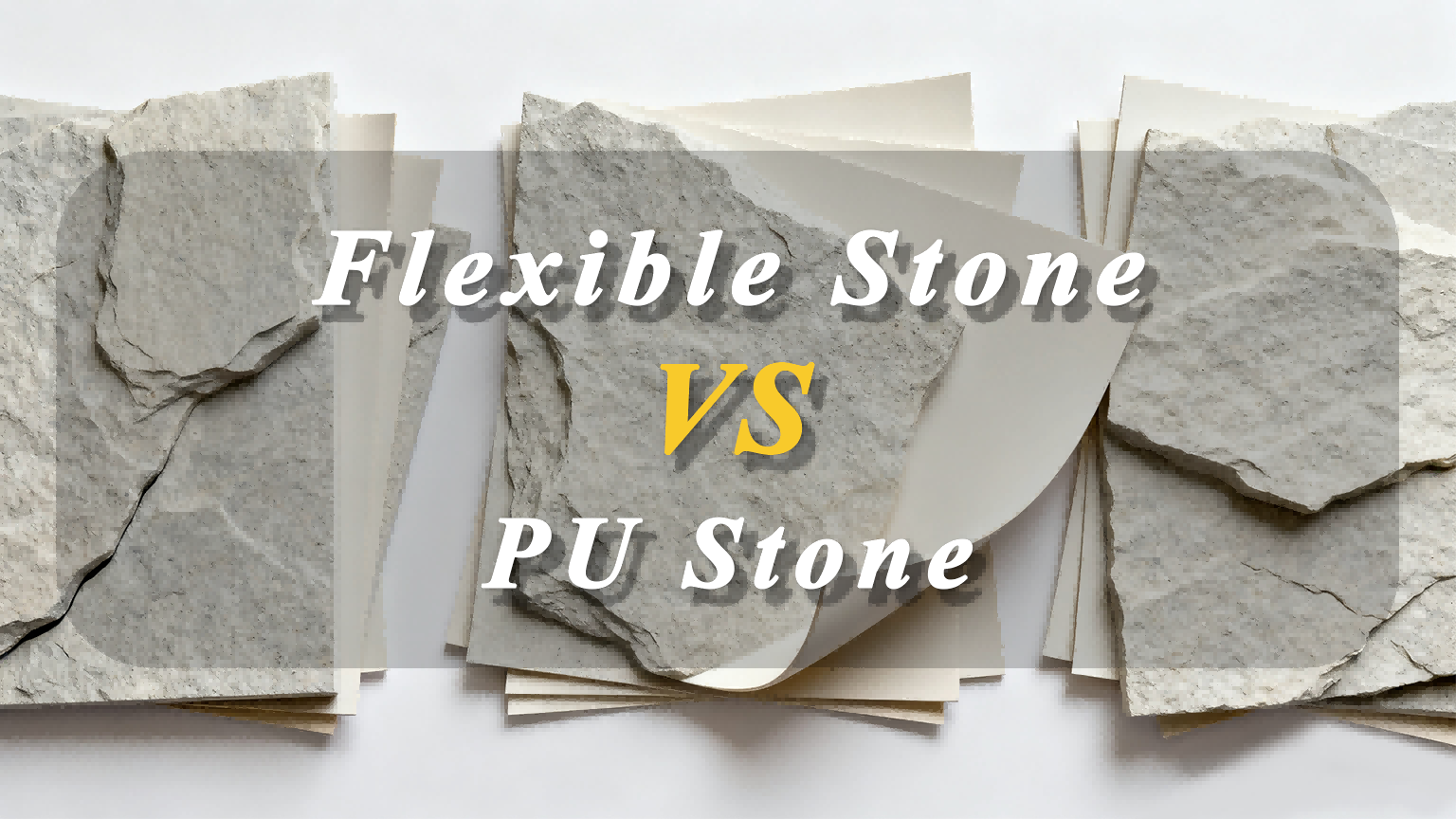 Torn Between Stone Choices for Renovation? — Wayon PU Stone vs Flexible Stone Comparison