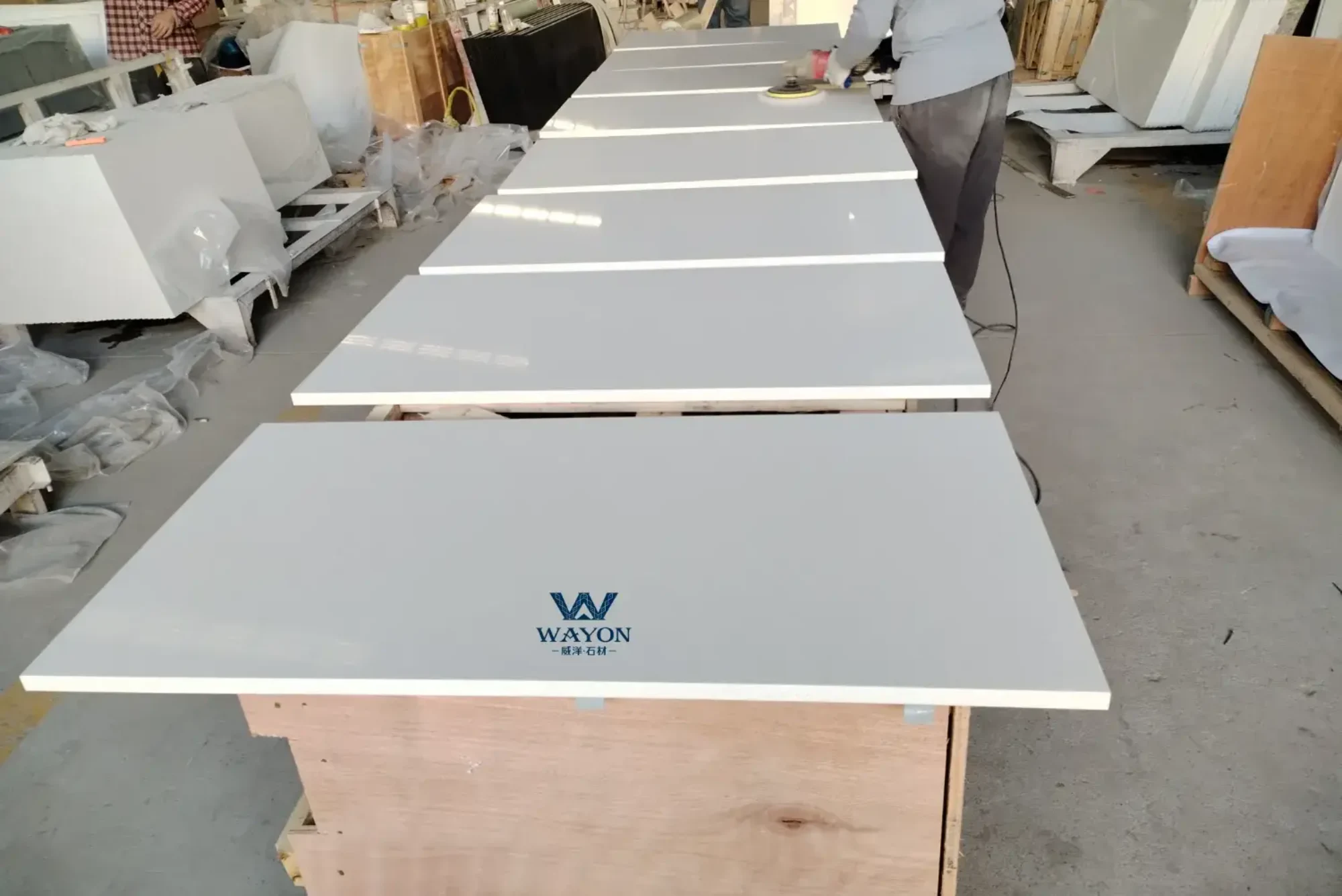 Quartz furniture countertop