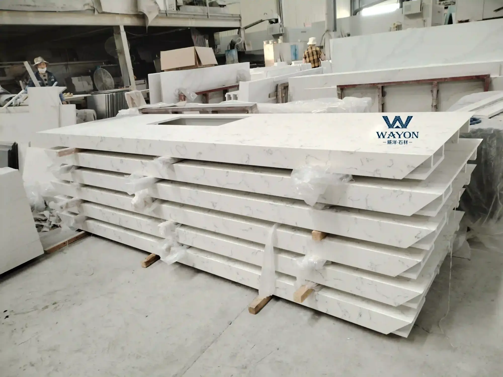 WG377 Arabesecato Quartz Island