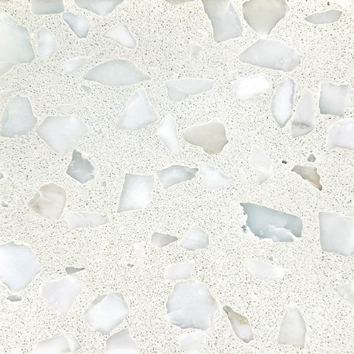 Advantages and cleaning methods of light white terrazzo stone