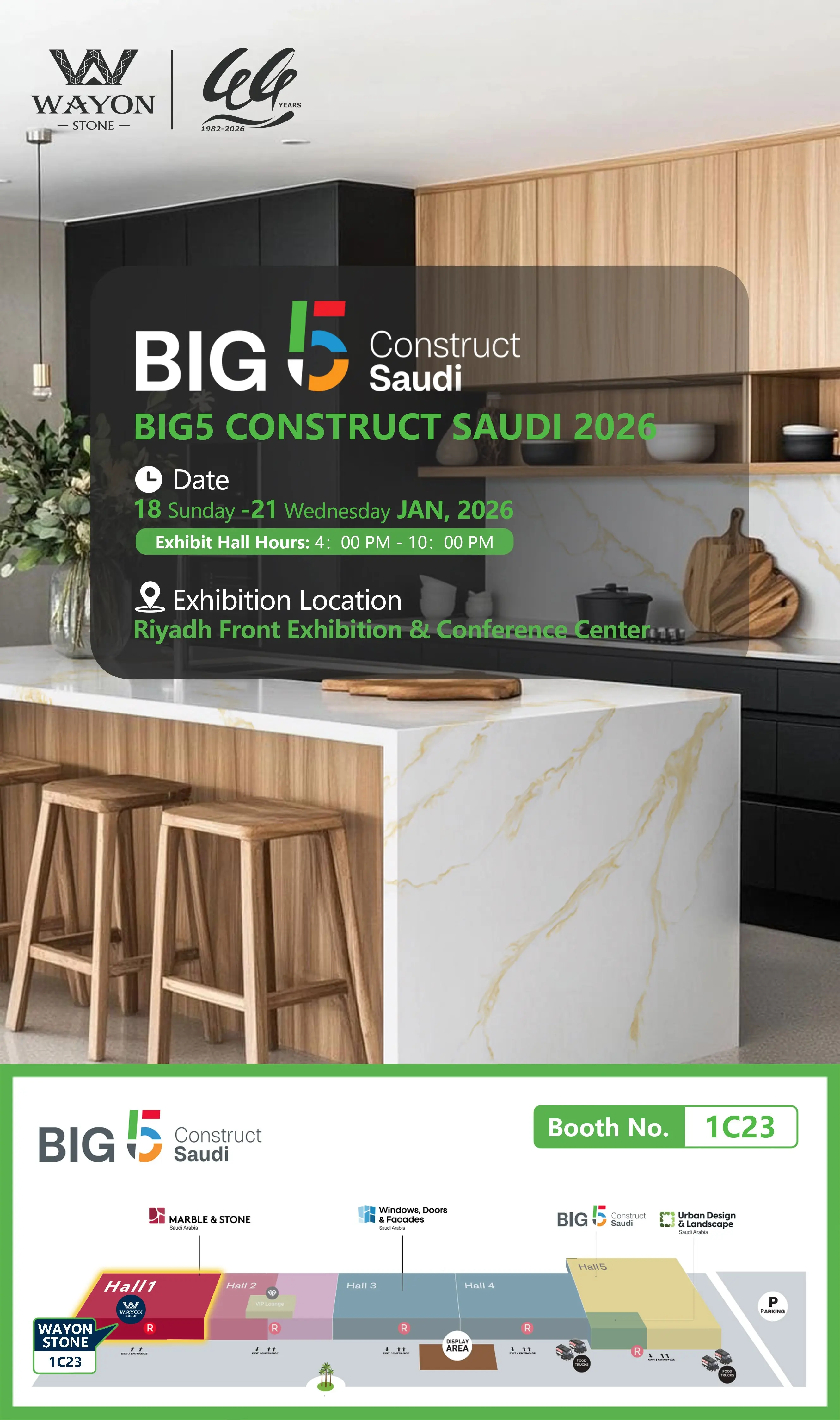 Wayon Stone｜The BIG 5 Construct Saudi 2026