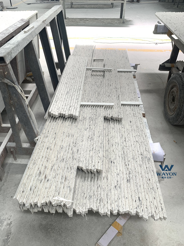 Quartz edge finished