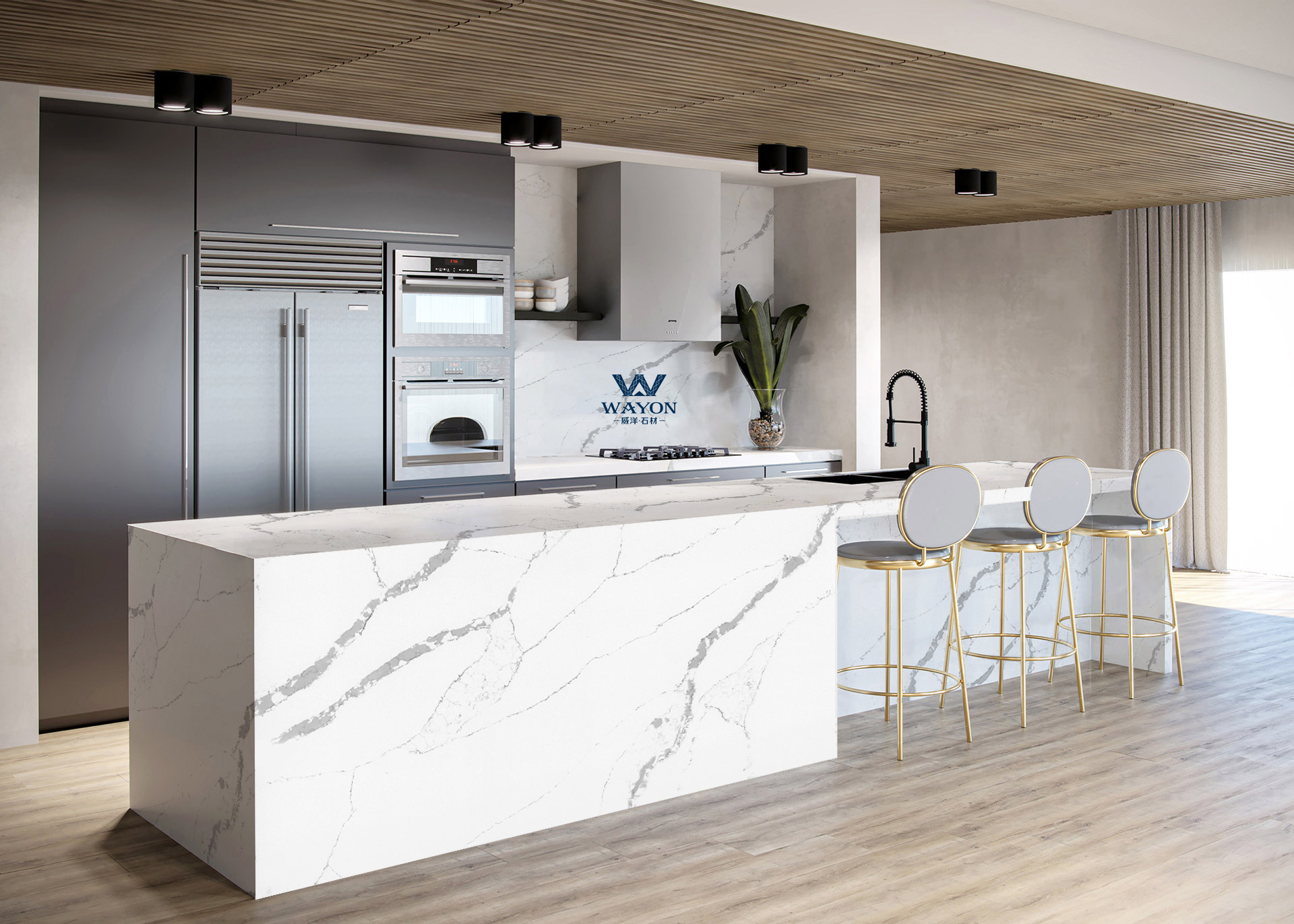 Wayon Stone quartz furniture top supplier