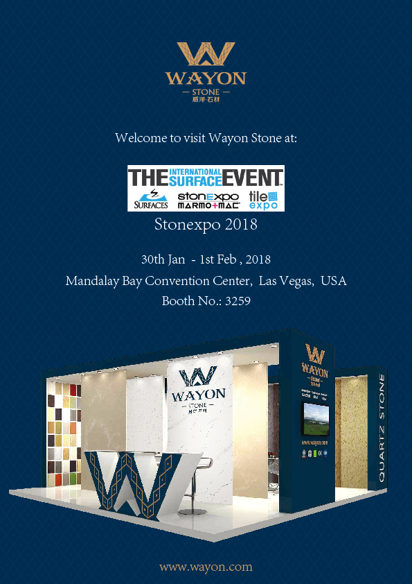 Wayon Stone| Welcome to our booth in LAS VEGAS USA.