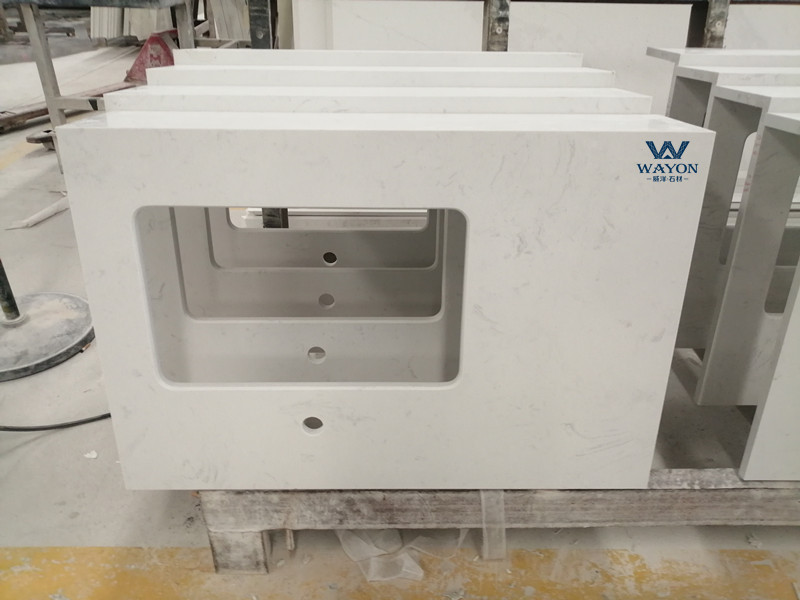 Quartz stone vanity top