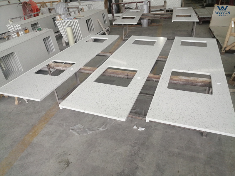 Quartz vanity tops（WG212 Star White）