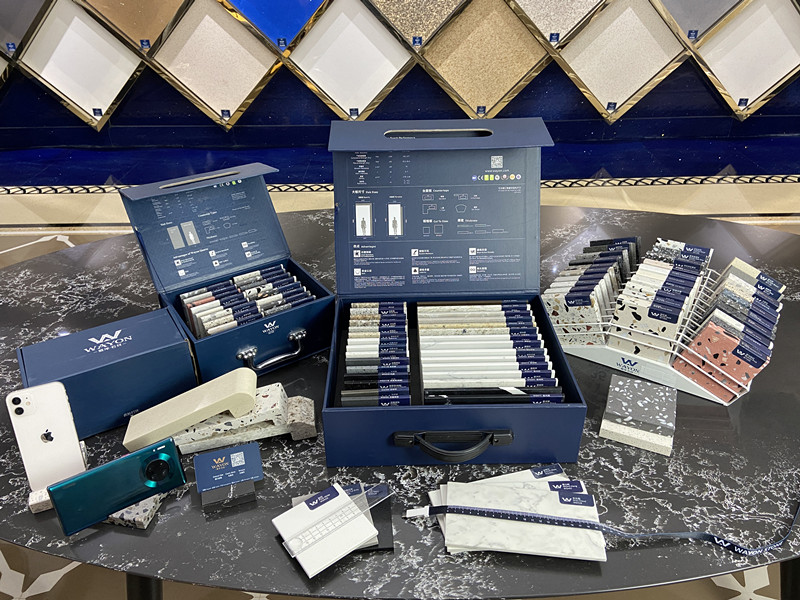We accept all kinds of terrazzo and quartz stone customization.