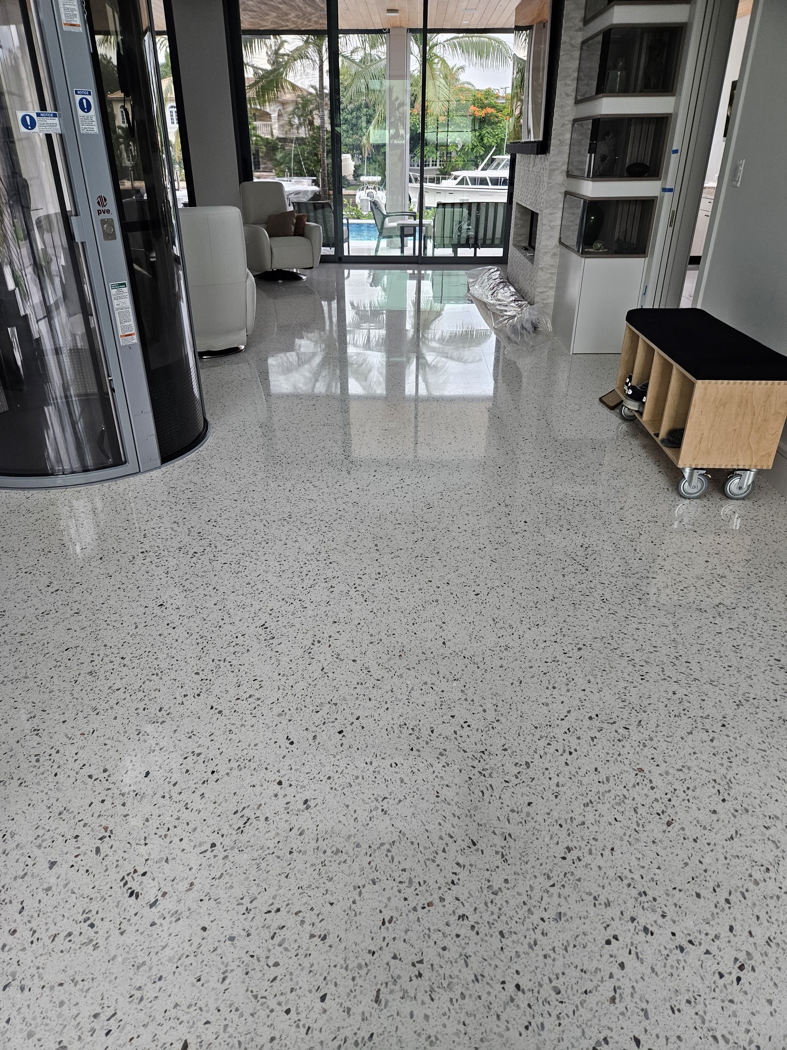 Wayon Stone | Terrazzo Stone project of American yacht villa