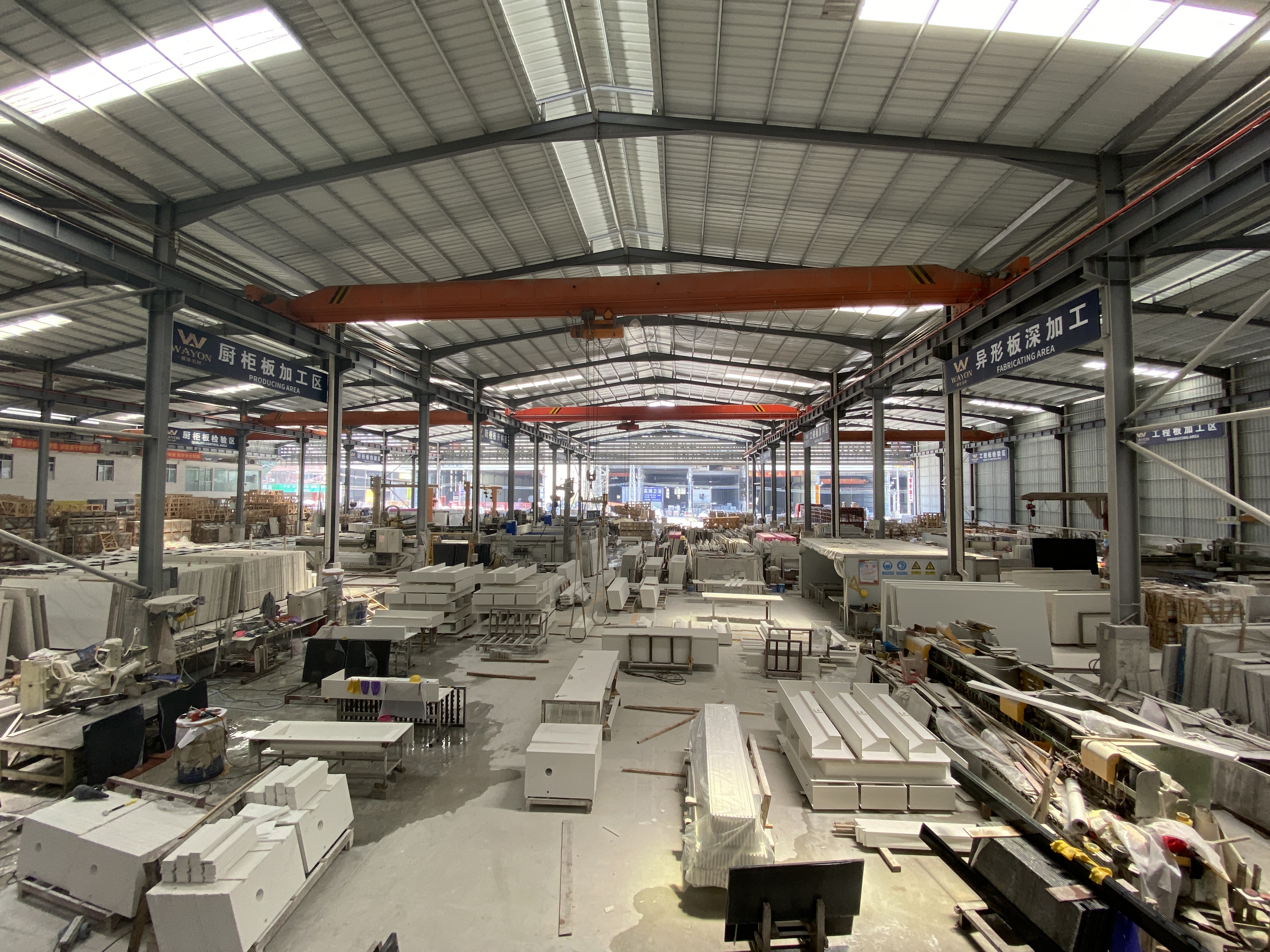 Wayon Stone provides customized processing services quartz stone supplier