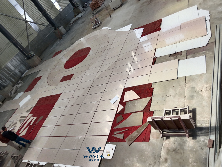Terrazzo mosaic