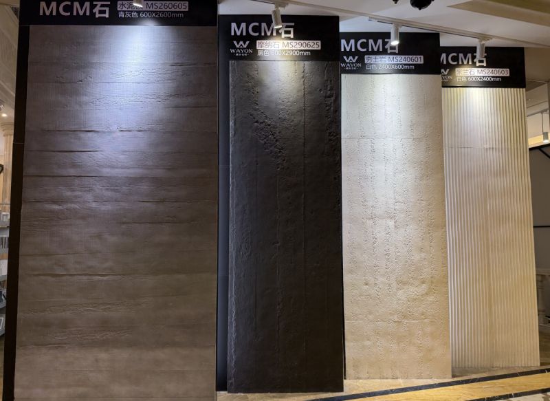 I will introduce our unique ultra-thin soft stone.